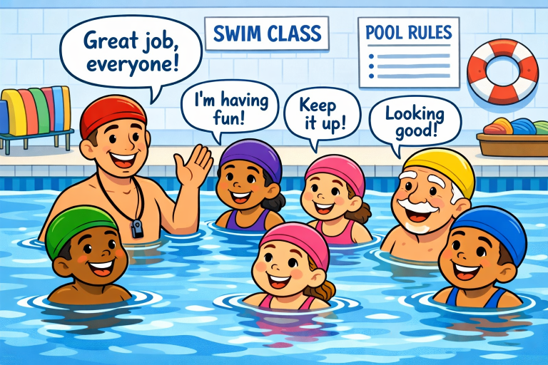swimming lessons