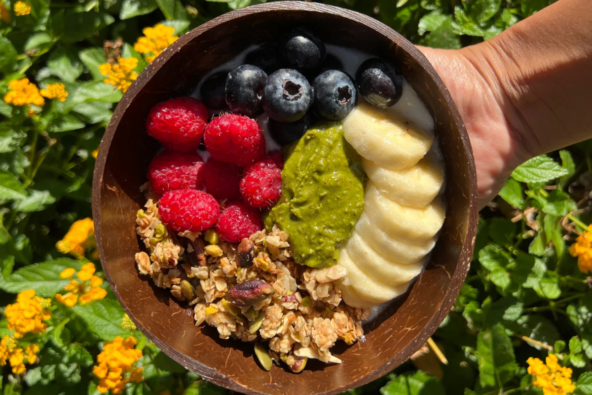 Pistachio Granola Bowl