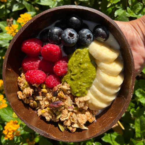 Pistachio Granola Bowl