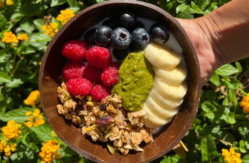 Pistachio Granola Bowl