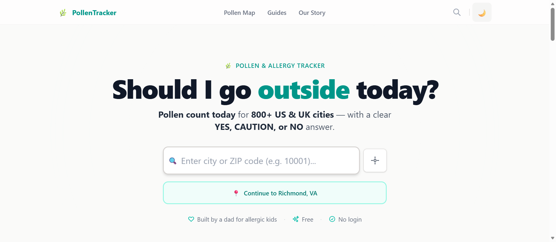The first time my son had a real pollen reaction, I thought he was getting sick.