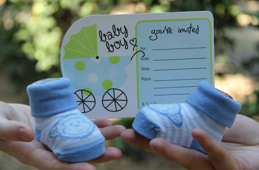 Digital Baby Shower Invitation