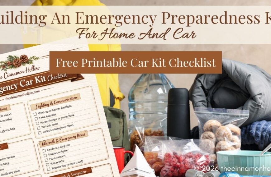 building an emergency kit