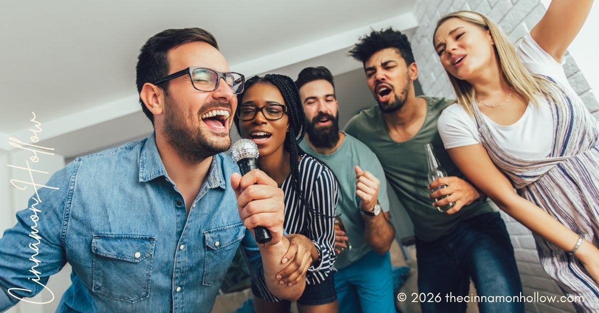 fun group activities - weekend gatherings - karaoke party