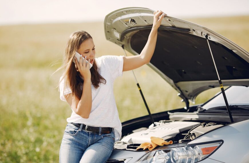 breakdown anxiety on a road trip
