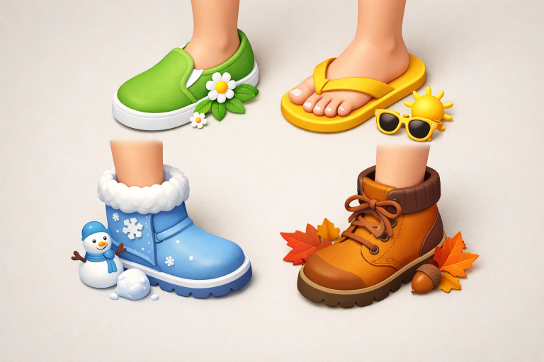 shoes for seasonal foot care