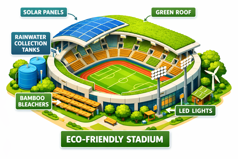 sustainable sports construction