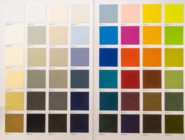 fabric swatch set for Professional Pool Table Reclothing
