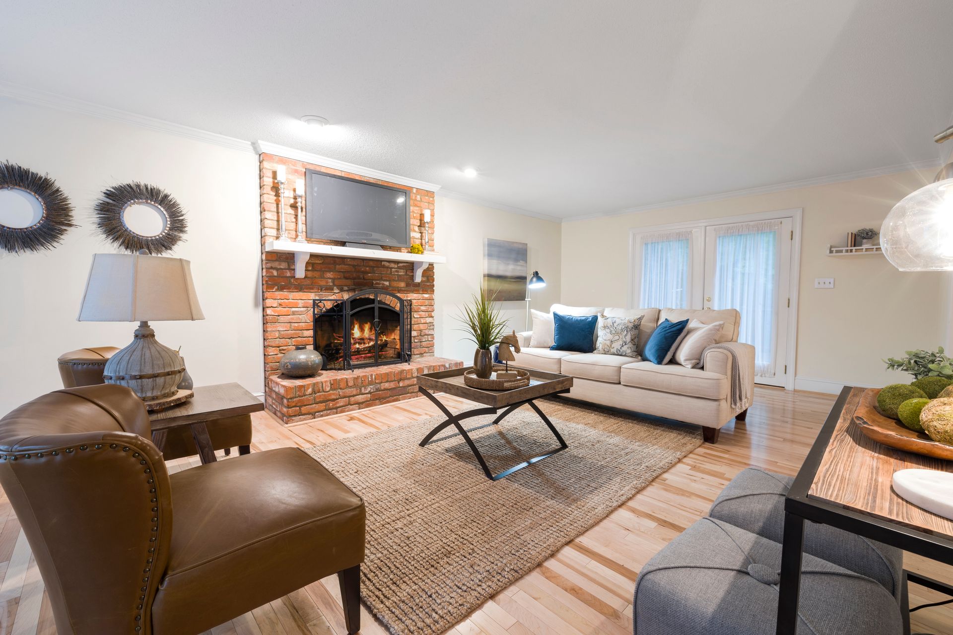 make your living room feel cozy