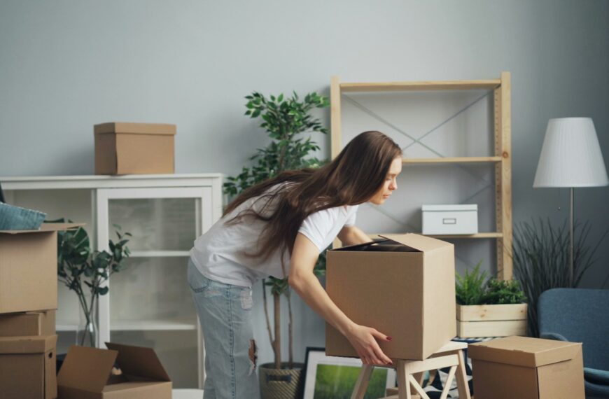 moving into a new home