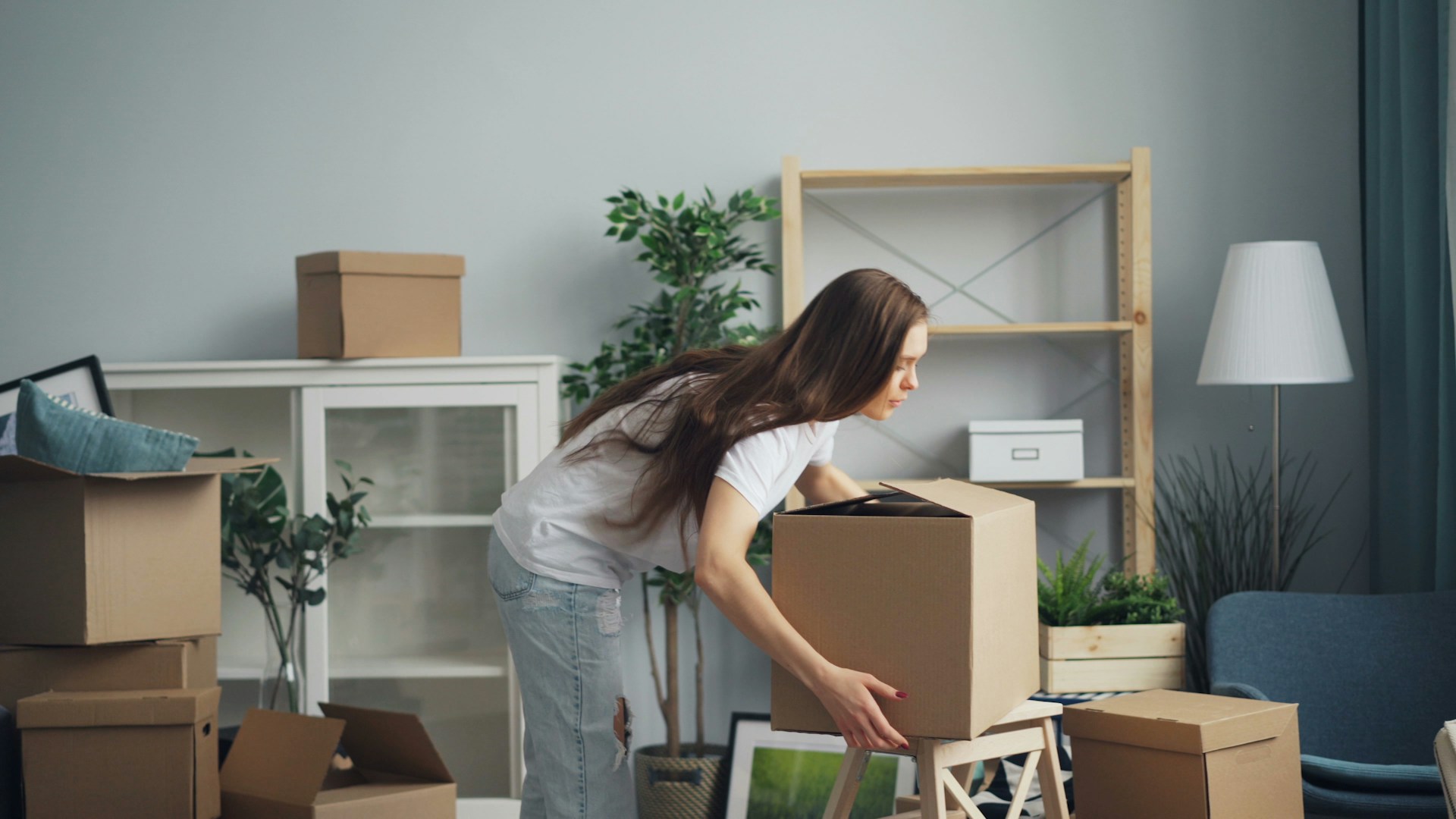moving into a new home