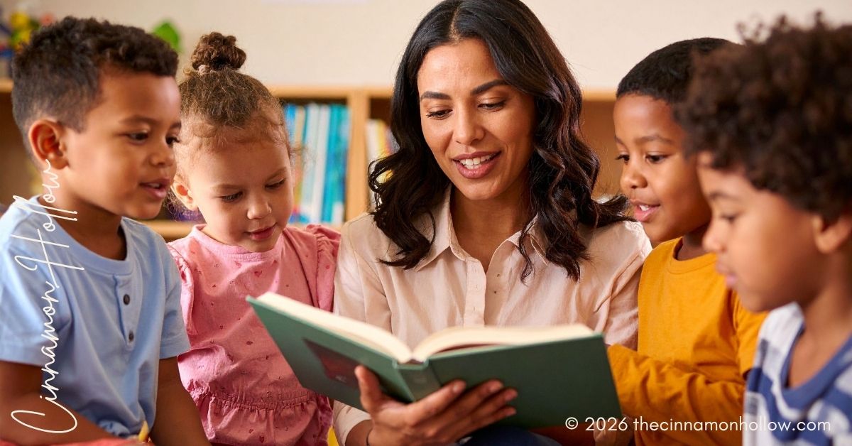 Bilingual family storytime