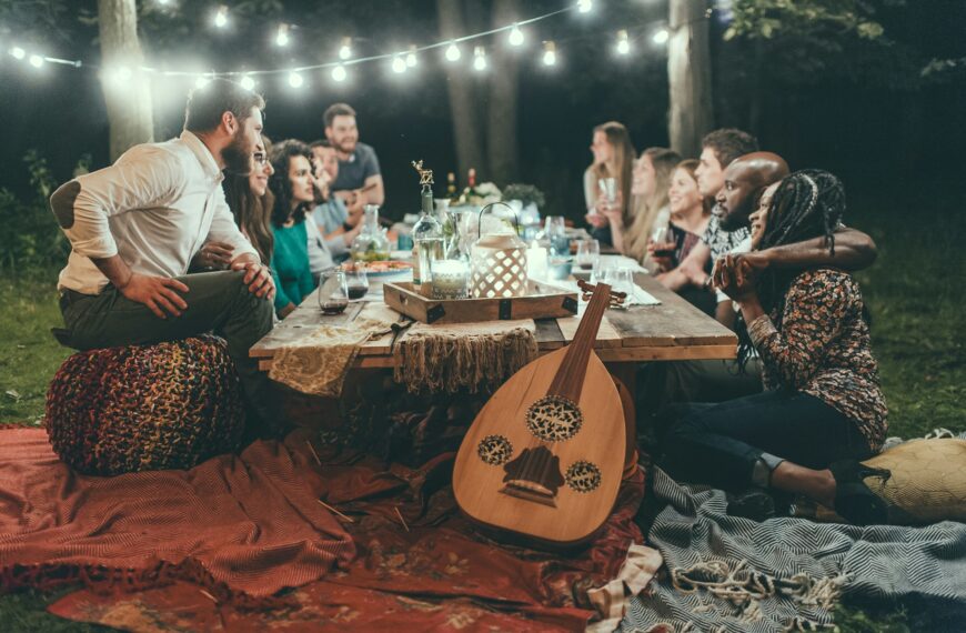 backyard entertaining
