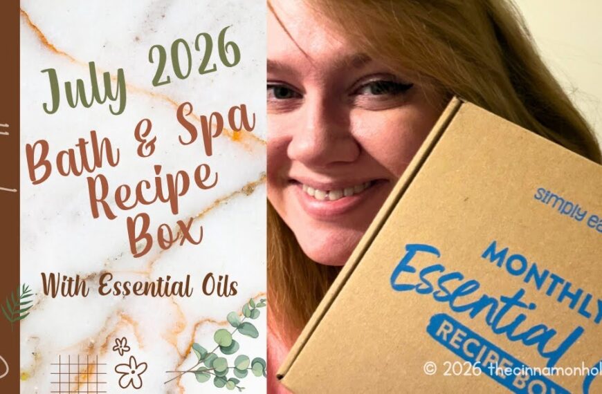 Simply Earth July 2026 Bath and Spa Recipe Box