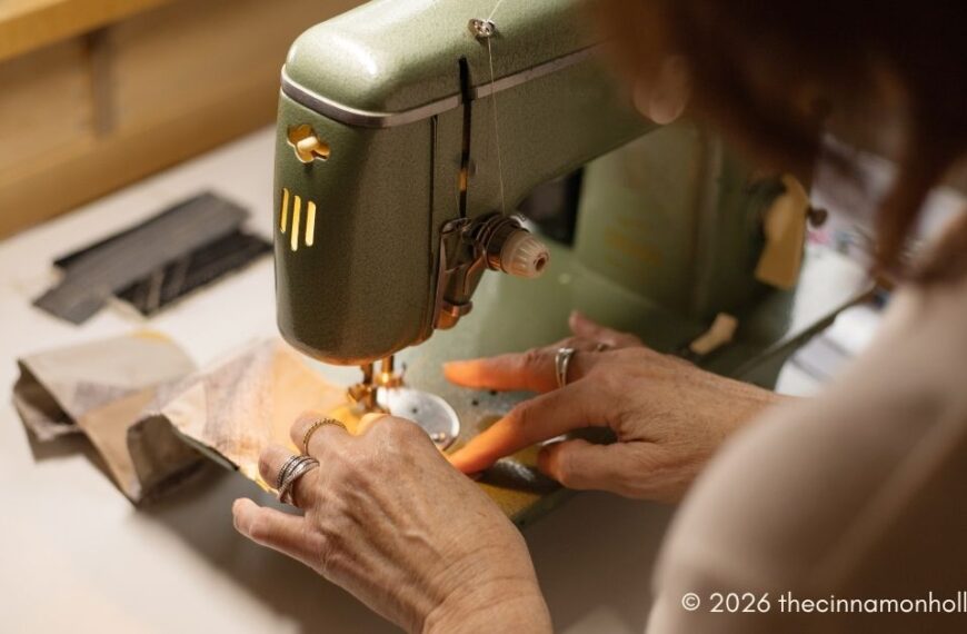 vintage sewing machine
