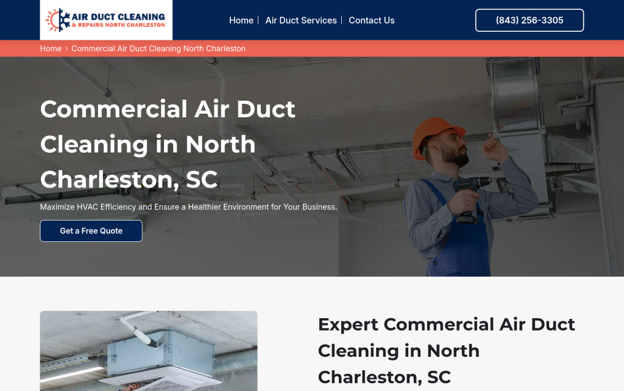 Air Duct Cleaning & Repairs