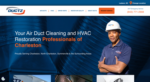 Ductz of Charleston - Residential Air Duct Cleaning Services in Charleston, SC