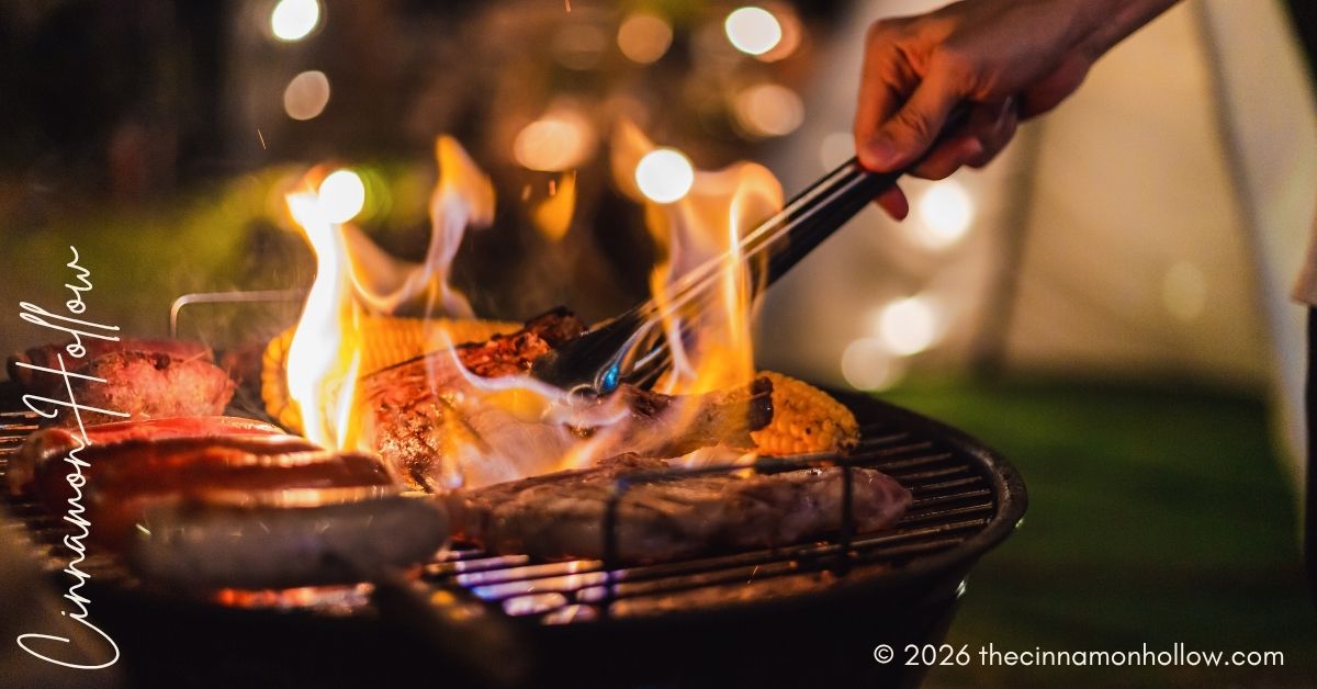 grilling food - Outdoor Barbecue Essentials