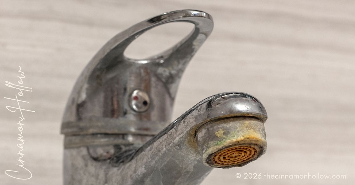 hard water damage