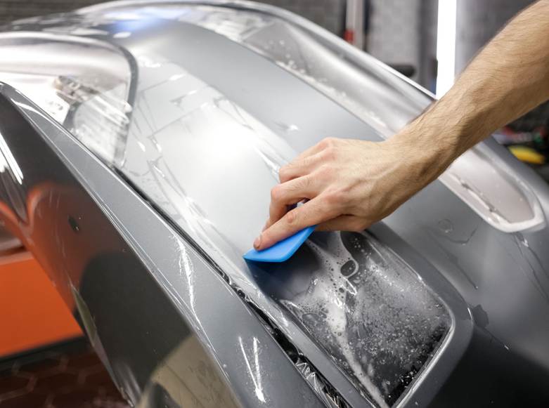 clear Paint Protection Film (PPF)
