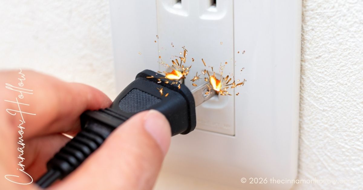 outlet sparking