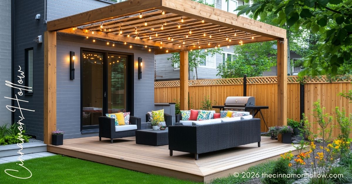 Custom Backyard Features - pergola
