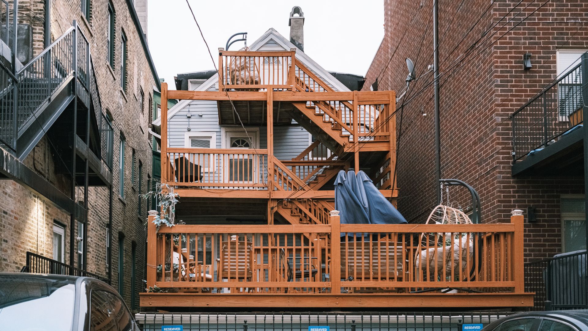 backyard deck