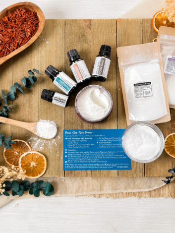Fresh Step Shoe Powder Recipe - Simply Earth Pure Confidence Recipe Box September 2026