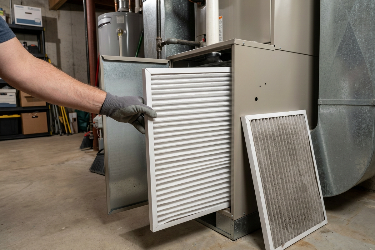 Indoor Air - high-efficiency MERV HVAC air filter replacement