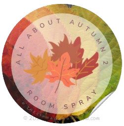 All About Autumn 2 Room Spray Label