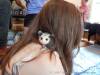 Baby opossum on our daughter's shoulder