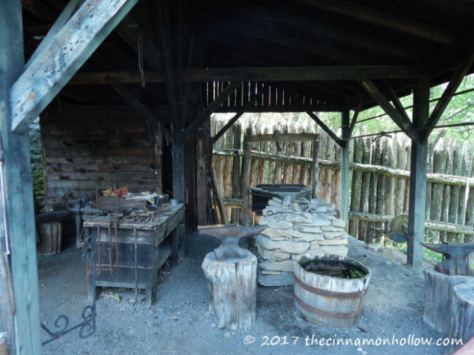 Blacksmith Shop - Fort Harrod