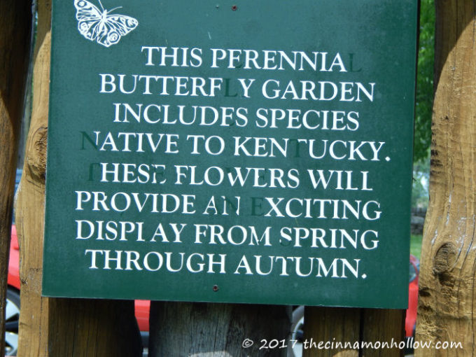 fort harrod butterfly sign