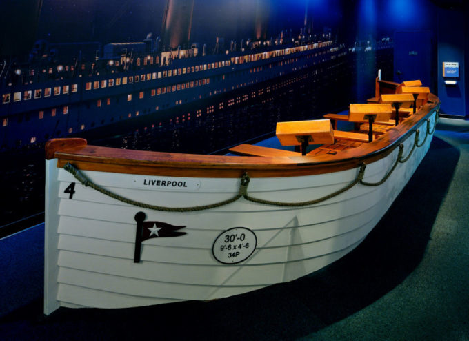 titanic pigeon forge interactive lifeboat
