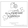 All Natural Cleaner Labels