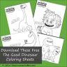 The Good Dinosaur Additional Coloring Sheets
